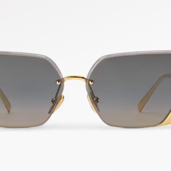 Louis Vuitton Moon Metal Cat Eye Sunglasses - Picture 2 of 10